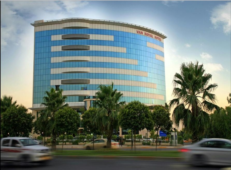 Van Royal Hotel Erbil Exterior foto